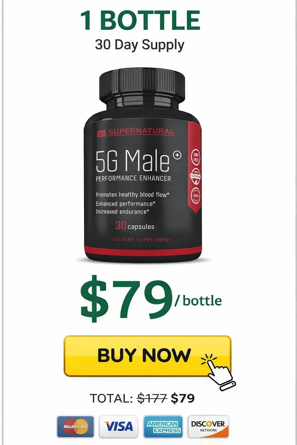 5G male  1 Bottle Price